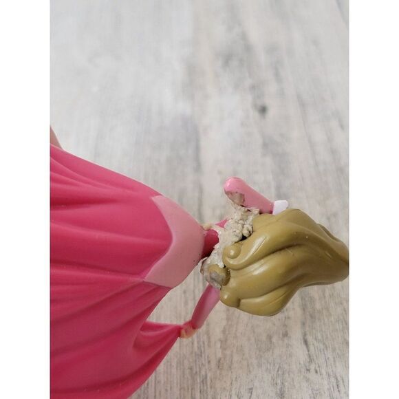 Sleeping Beauty AS IS Aurora pink dress Disney toy figure - Picture 5 of 6